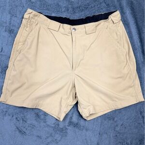 Duluth Trading Co. Women's‎ XL Nylon Hiking Shorts Tan Outdoor Casual